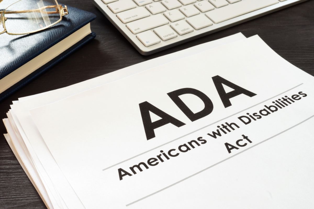 ADA Americans with Disabillities Act paper copy
